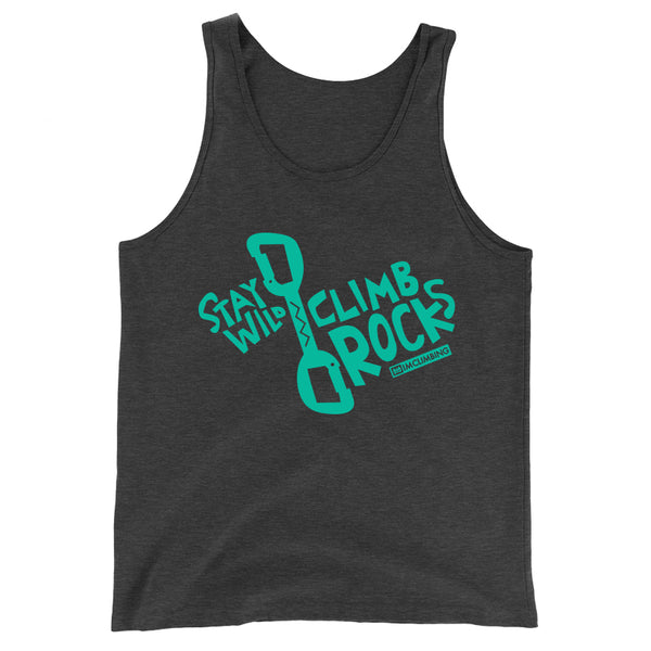 STAY WILD - Charcoal Triblend