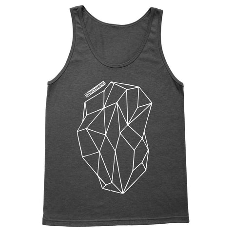 IMClimbing Boulder Design on Charcoal Tank Top - Men